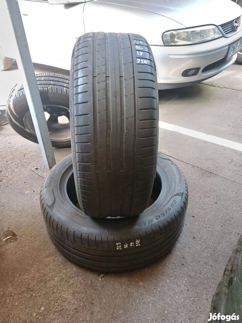 265/50 R19 Pirelli használt nyárigumi