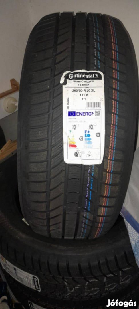 265/50 R20 Continetal téli gumi