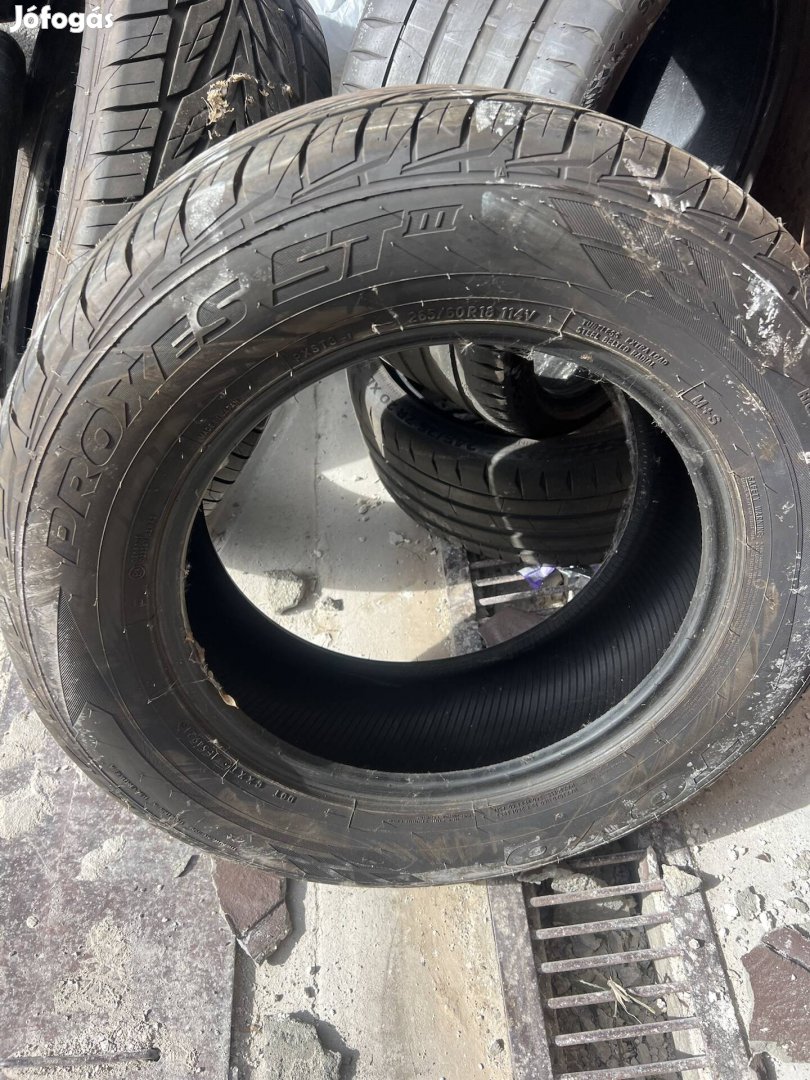 265/60 R18 nyári gumi 