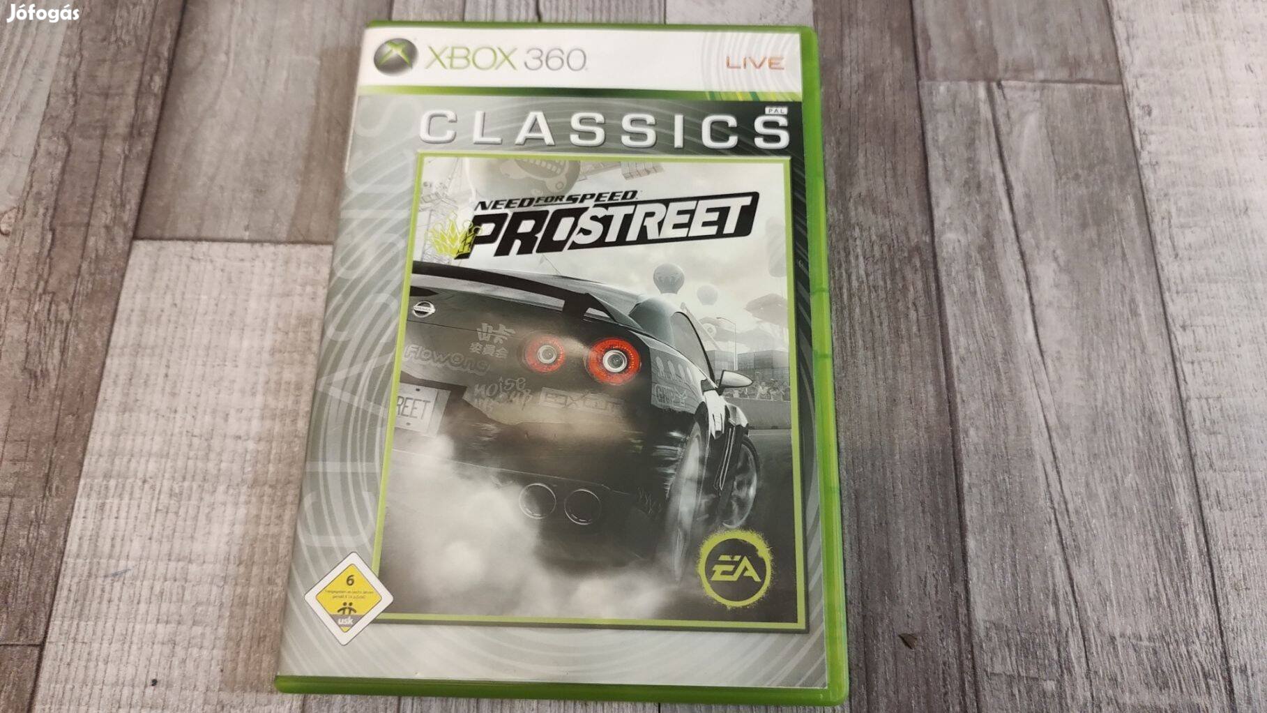 26.01 Xbox 360 Játék Need For Speed Prostreet - Német Gyári
