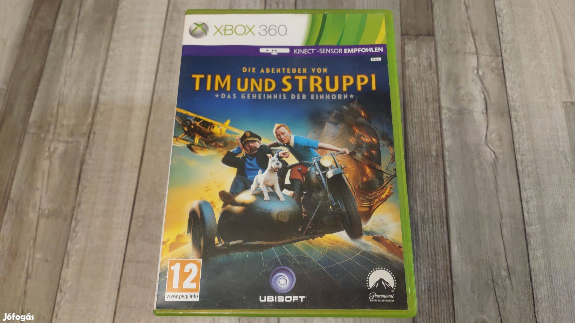 26.01 Xbox 360 Játék The Adventures Of Tintin