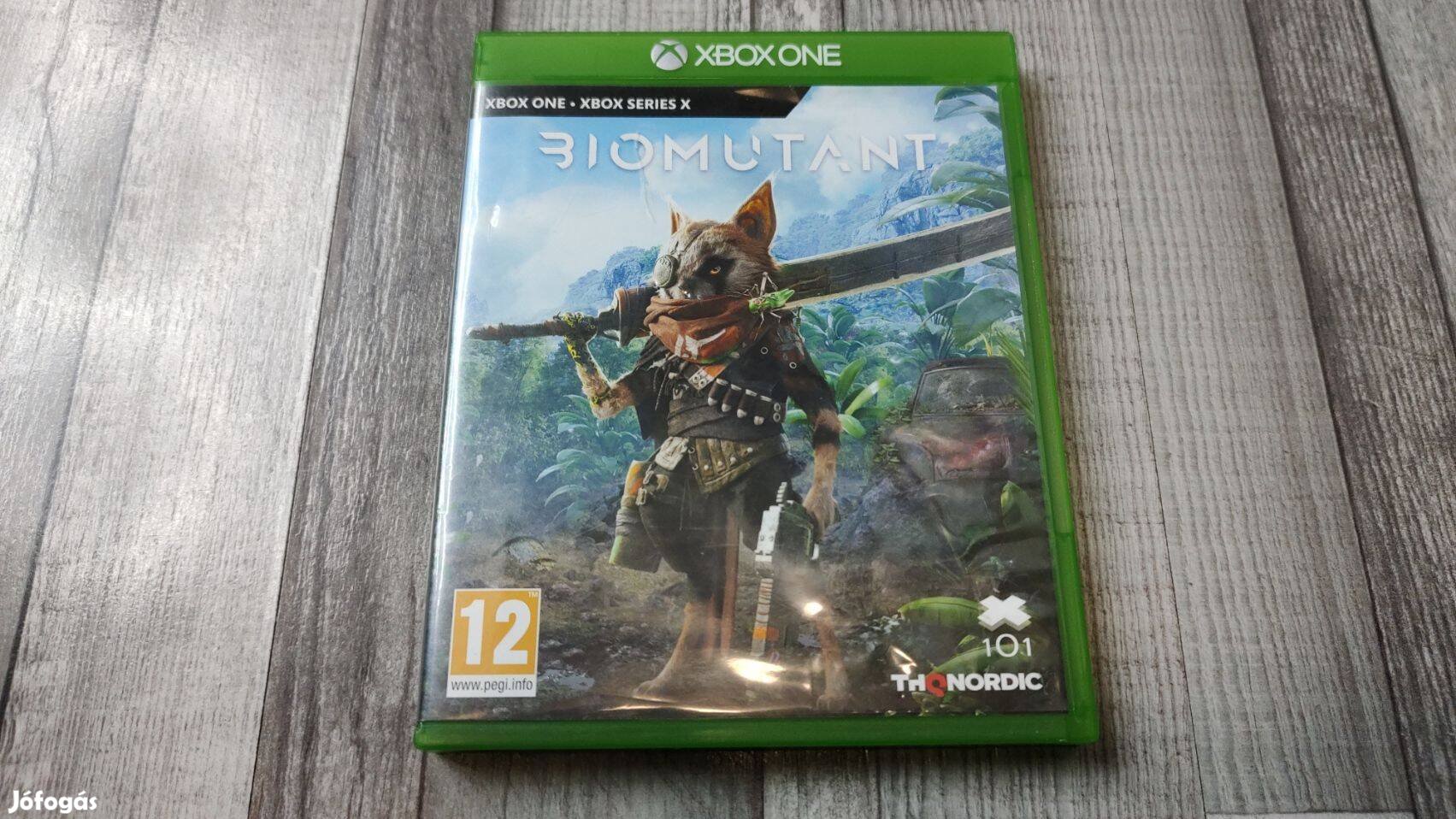 26.01.Xbox OneSX-Series X Biomutant gyári lemez
