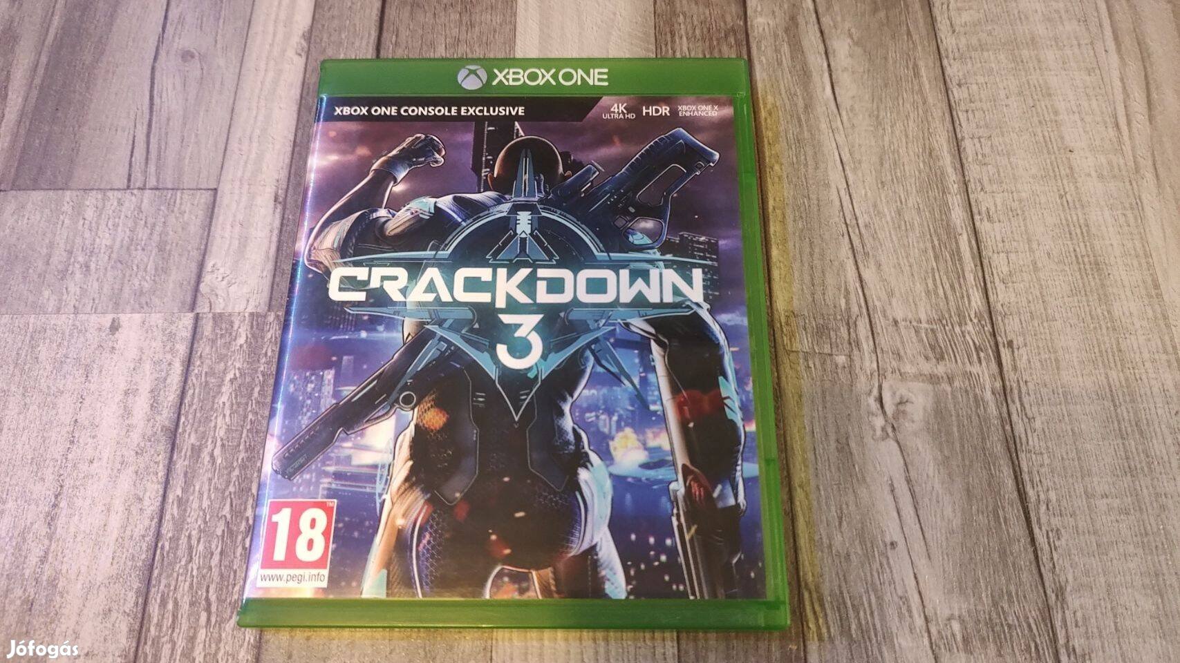 26.01.Xbox OneSX-Series X Crackdown 3 gyári lemez