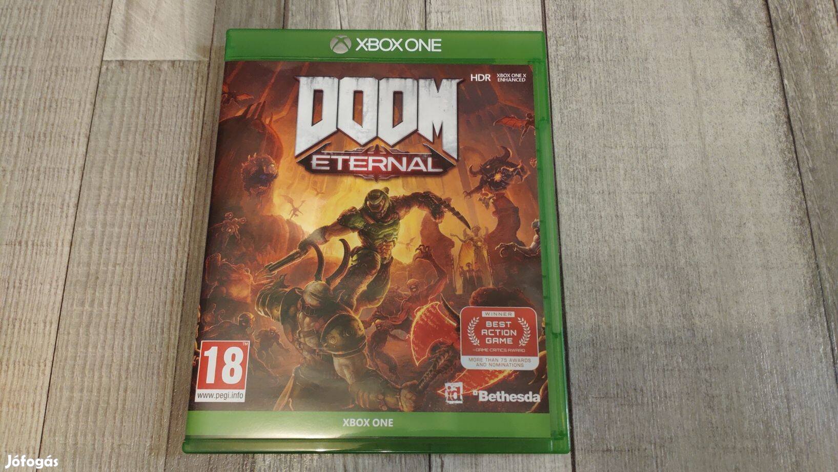26.01.Xbox OneSX-Series X Doom Eternal gyári lemez