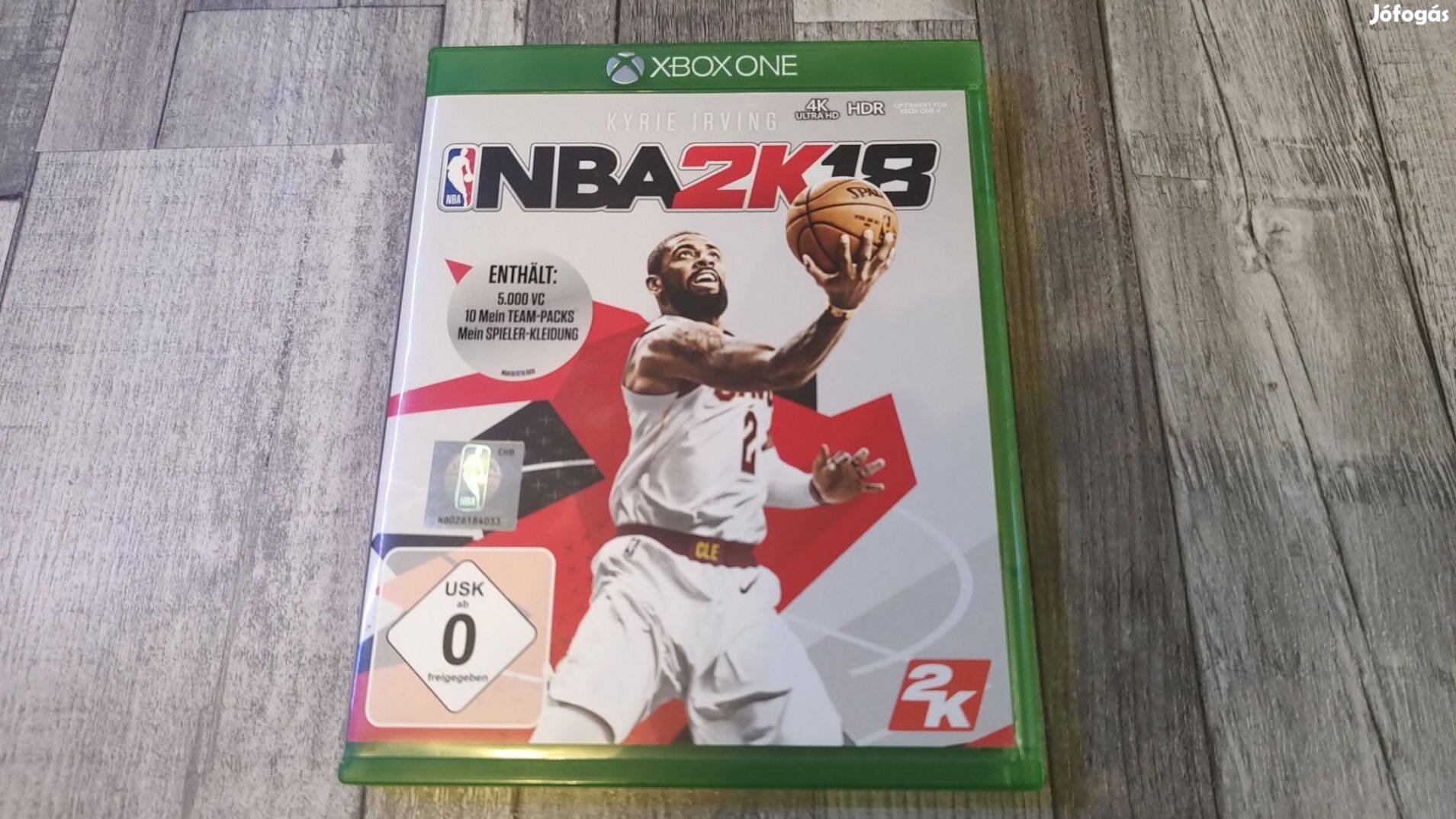26.01.Xbox OneSX-Series X NBA 2K18 gyári lemez