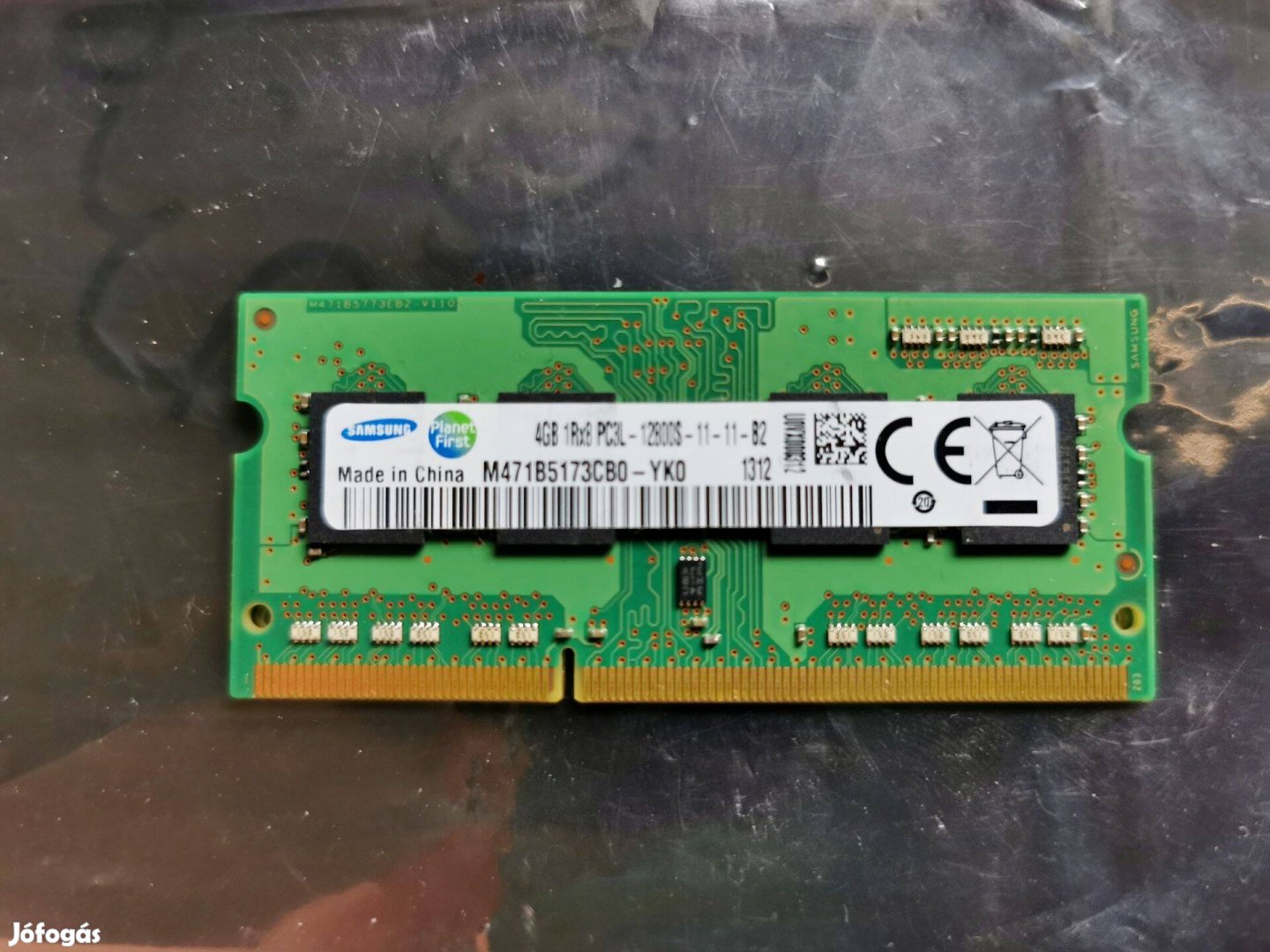26/1 Samsung M471B5173CB0 4gb 3 hónap garancia PC3L DDR3 ram memória