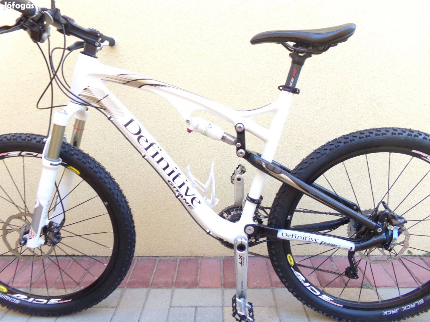 26" Gitane Calibre karbon fully MTB tárcsafék, Rockshox, 30.seb XT vá