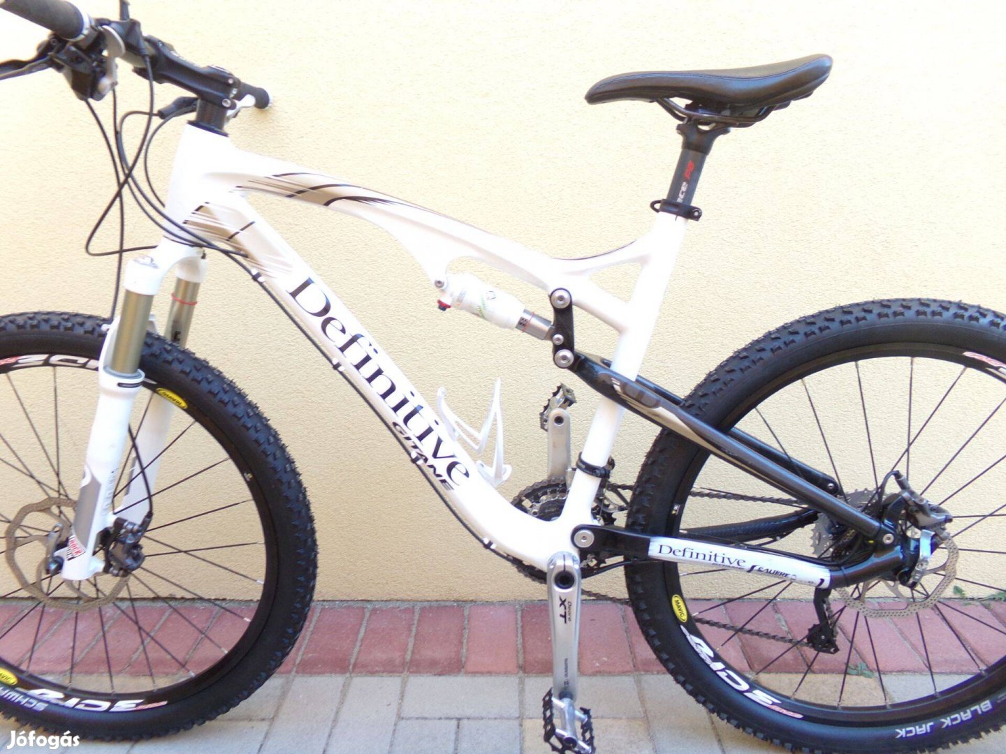 26" Gitane Calibre karbon fully tárcsafék, Rockshox Sid, 3x10XT, Szép