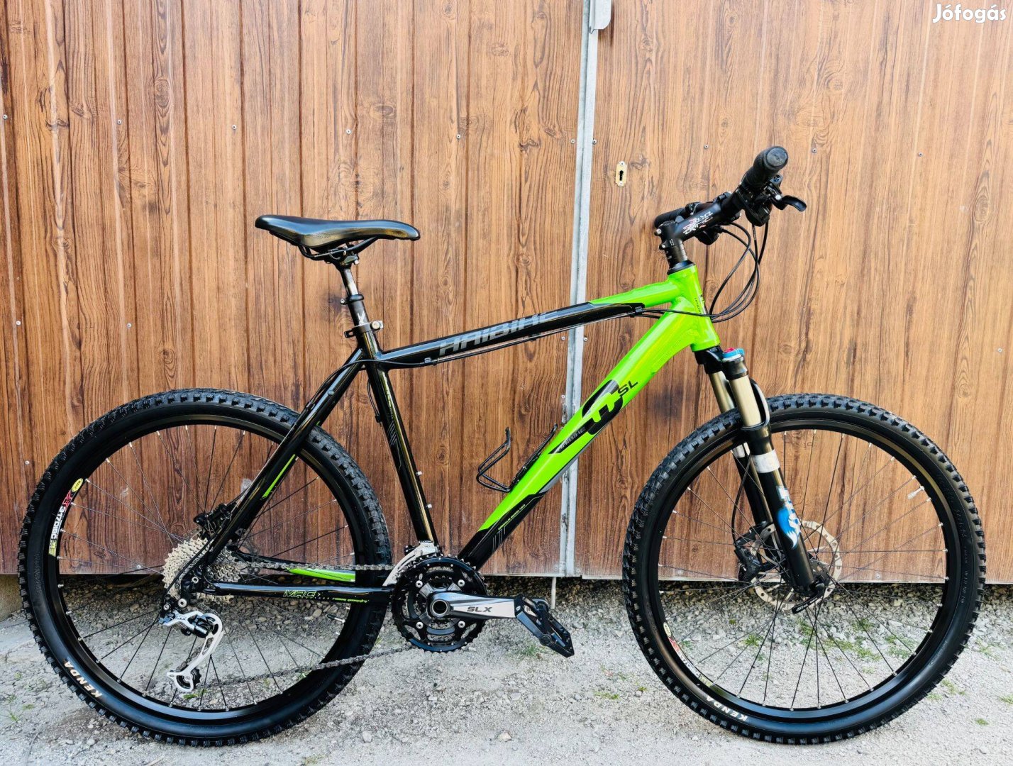 26" Haibike aluvázas kerékpár Kitűnő!Deore XT/3x9s/Hidrfék/Lockout/Fox