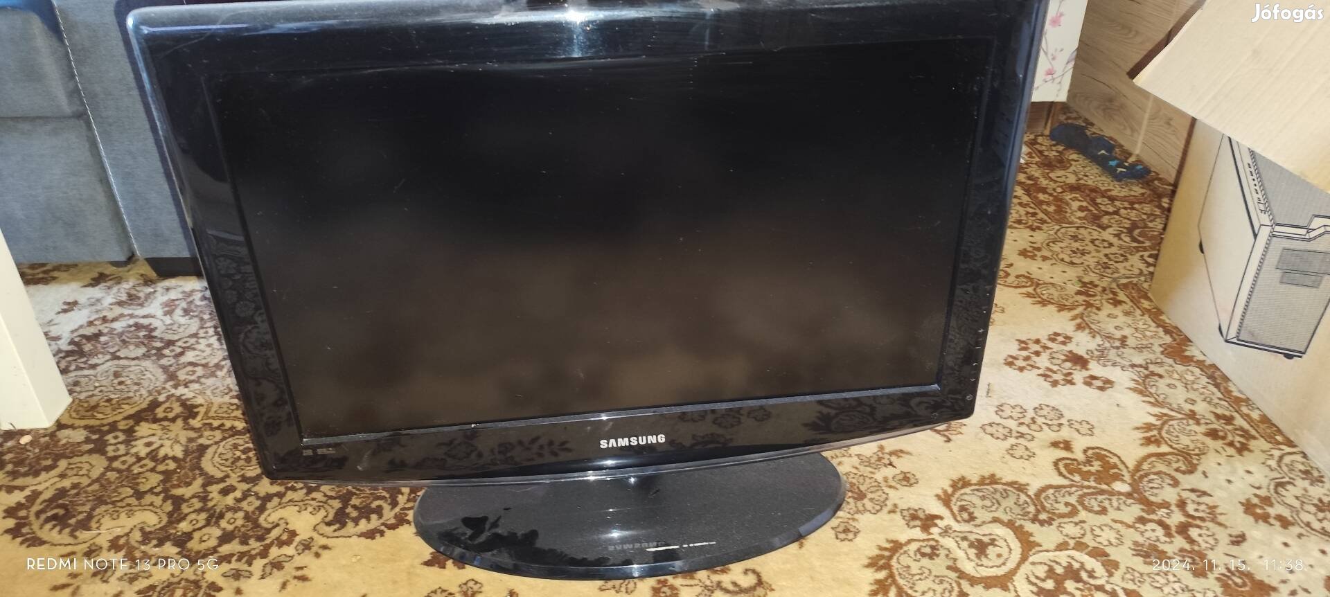 26" Samsung LCD tv, távirányítóval.