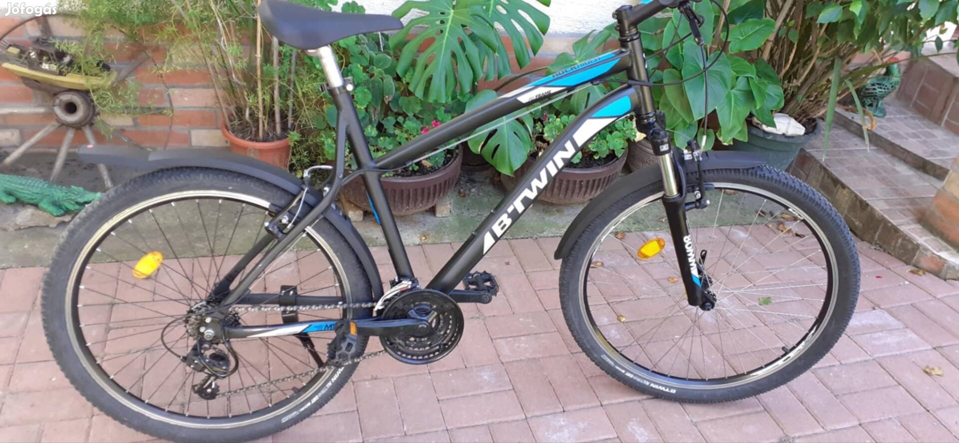 26" btwin rockrider 340 , átépített bringa, L-es ,