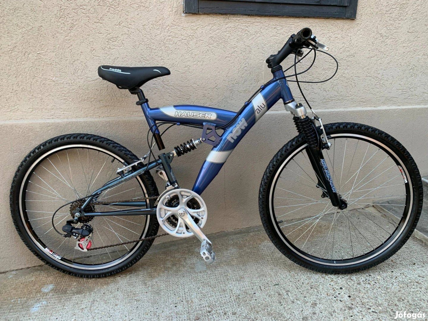 26-os, Hauser Now alu, mtb kerékpár. Garanciával, menetkészen