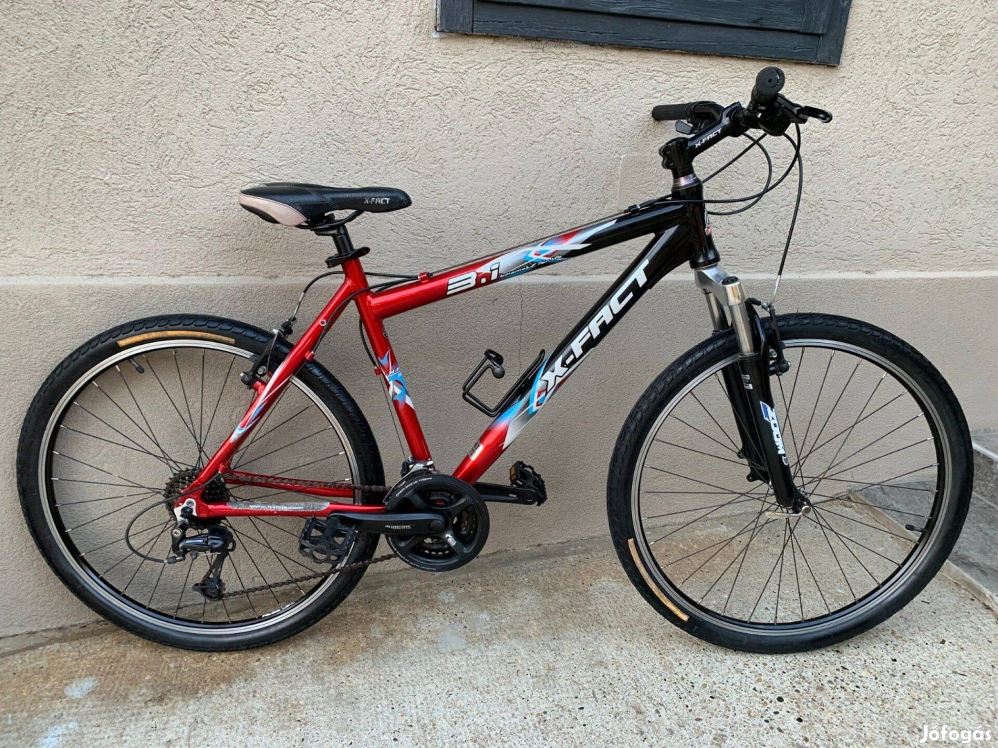 26-os, X-Fact alu, mtb kerékpár. Garanciával, menetkészen
