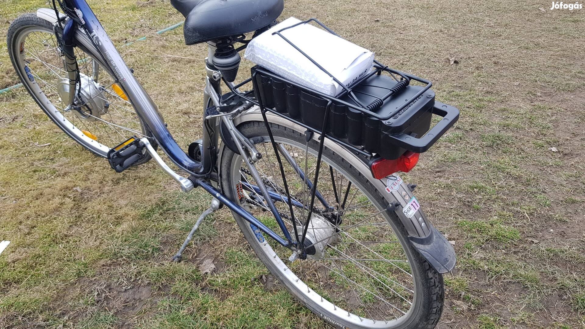 26-os női elektromos kerékpár felújítva svájcból 