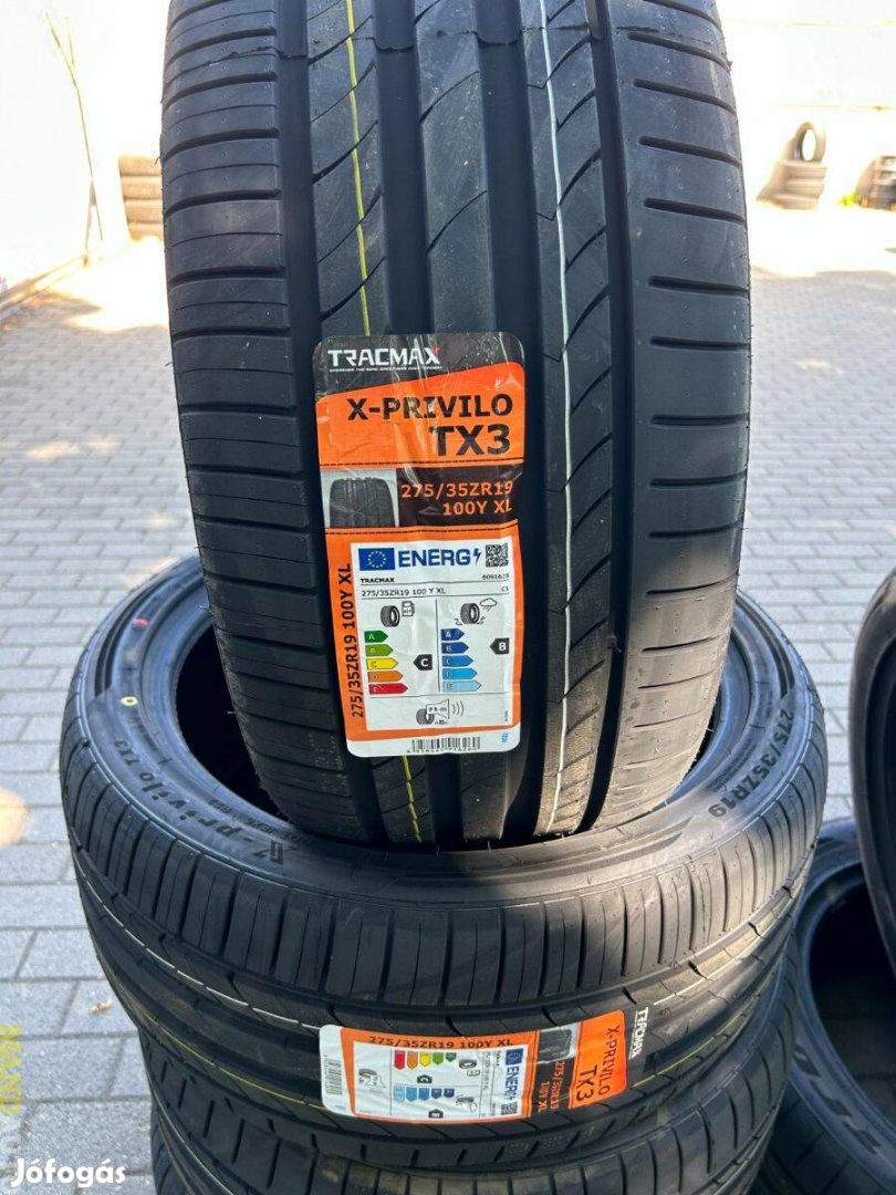 275/35R19 Tracmax TX3(XL),Új nyárigumi