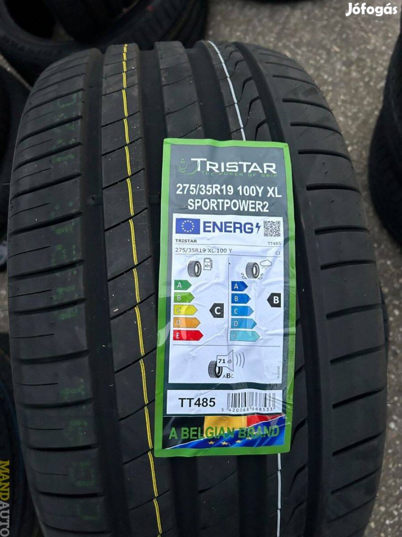 275/35R19 Tristar Sportpower2(XL),Új nyárigumi