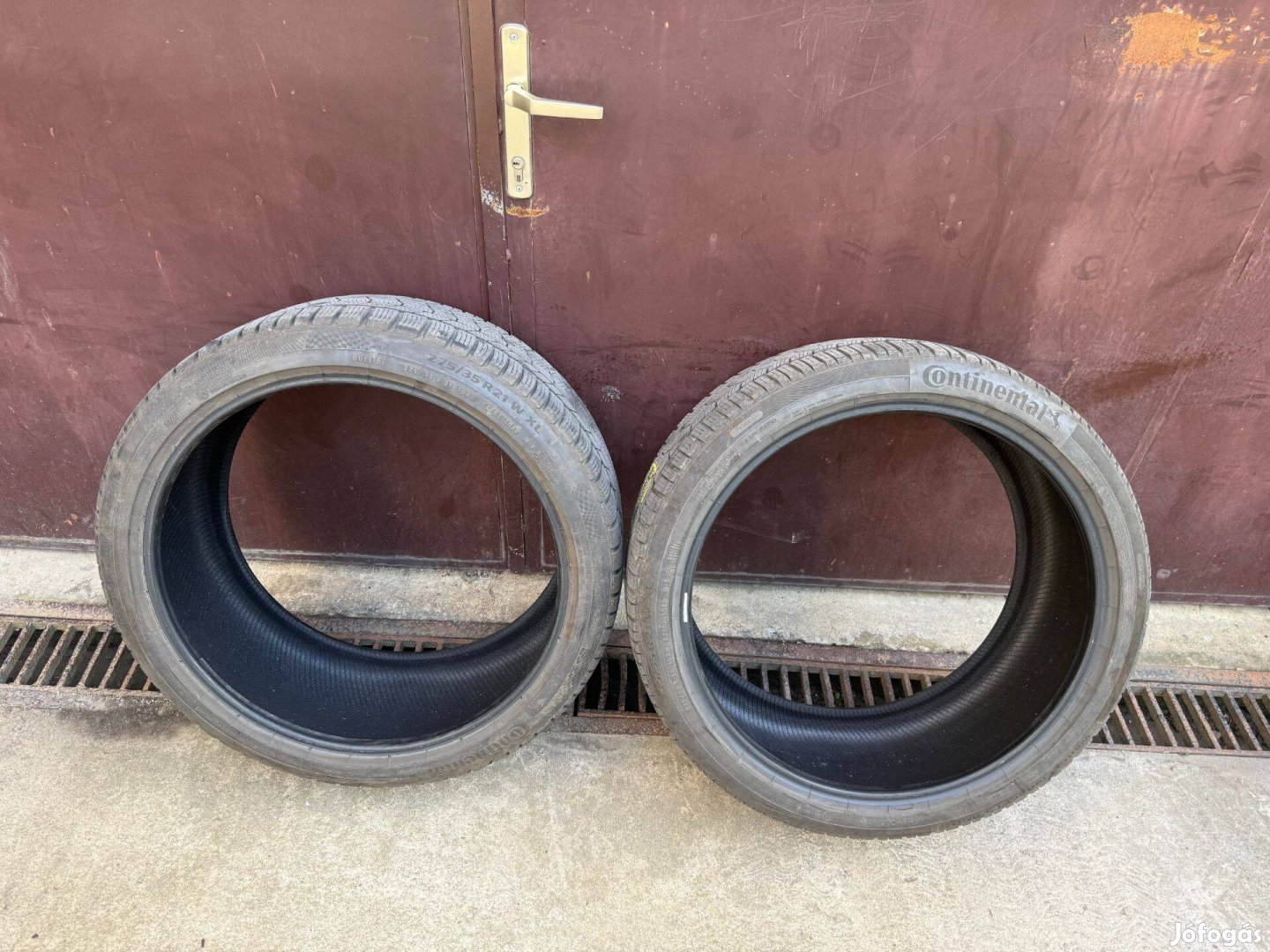 275/35 R21 W XL Continental Wintercontact TS860 2db téli gumi 3mm