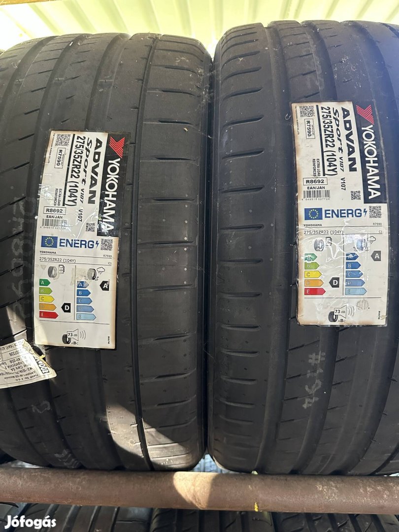 275/35 R22 Yokohama Új 