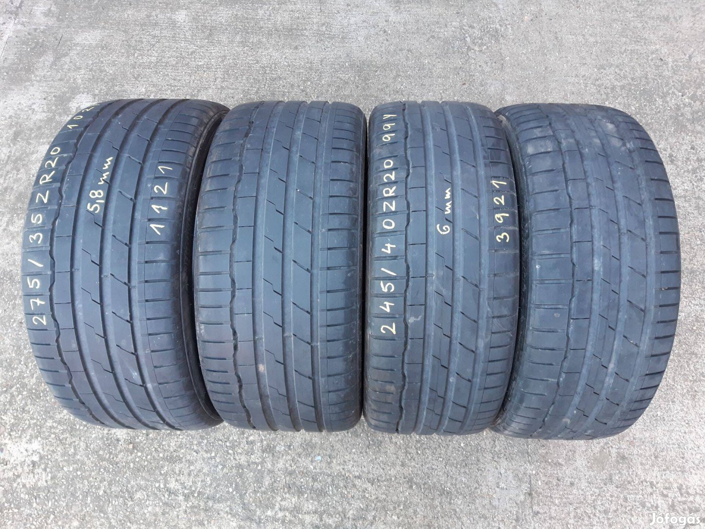 275/35 ZR20 - 245/40 ZR20 - Hankook nyárgumik