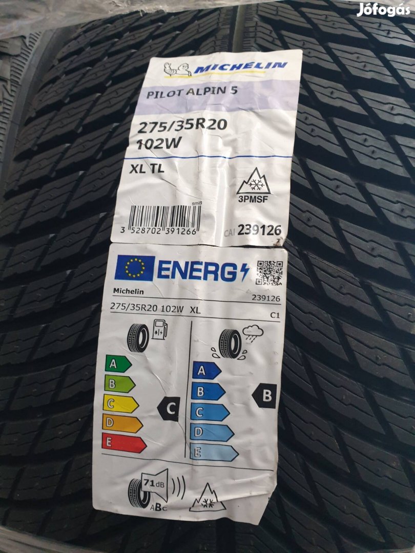 275/35 r20 michelin alpin 5 xl téligumi 