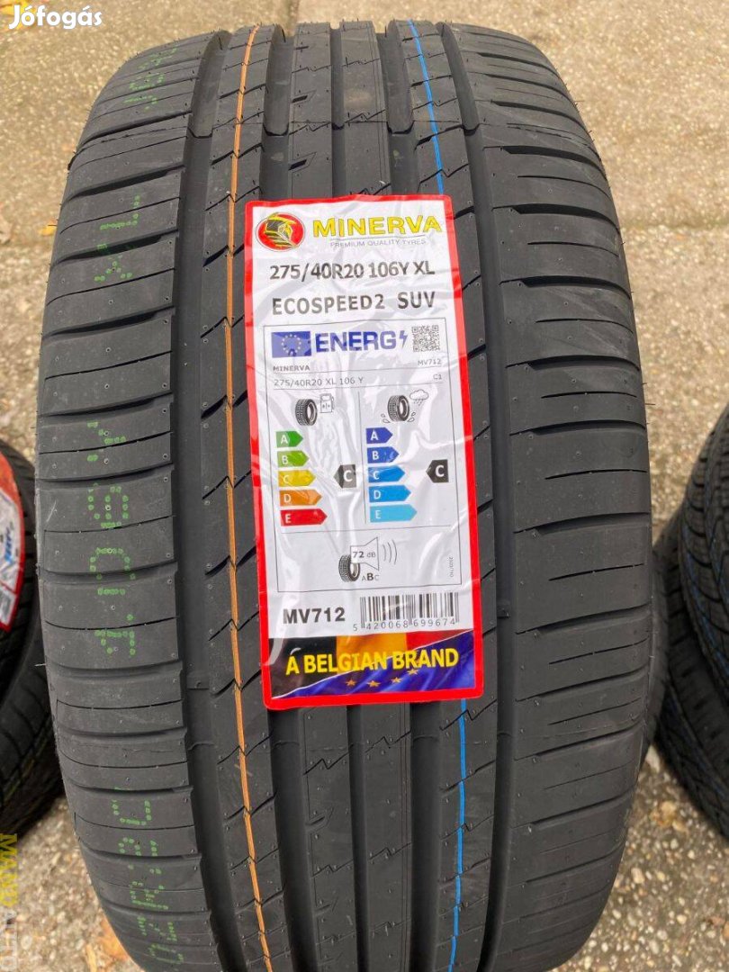 275/40R20 Minerva Ecosport(XL),Új nyárigumi