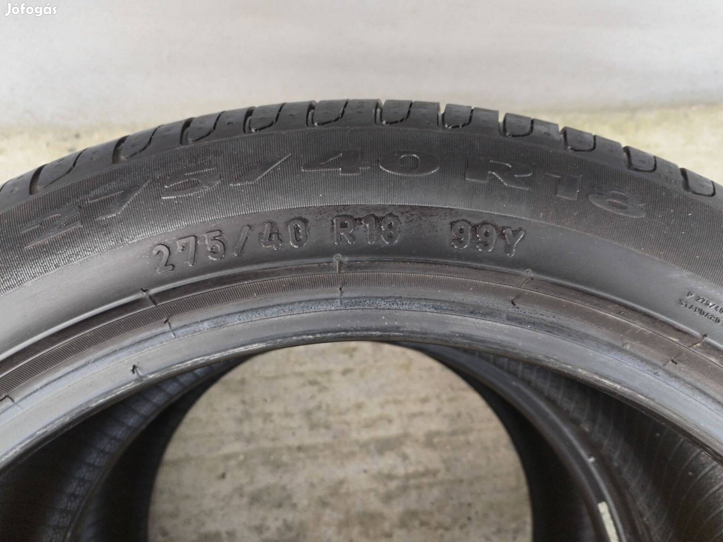 275 40 18 pirelli RSC nyári gumi 2 db