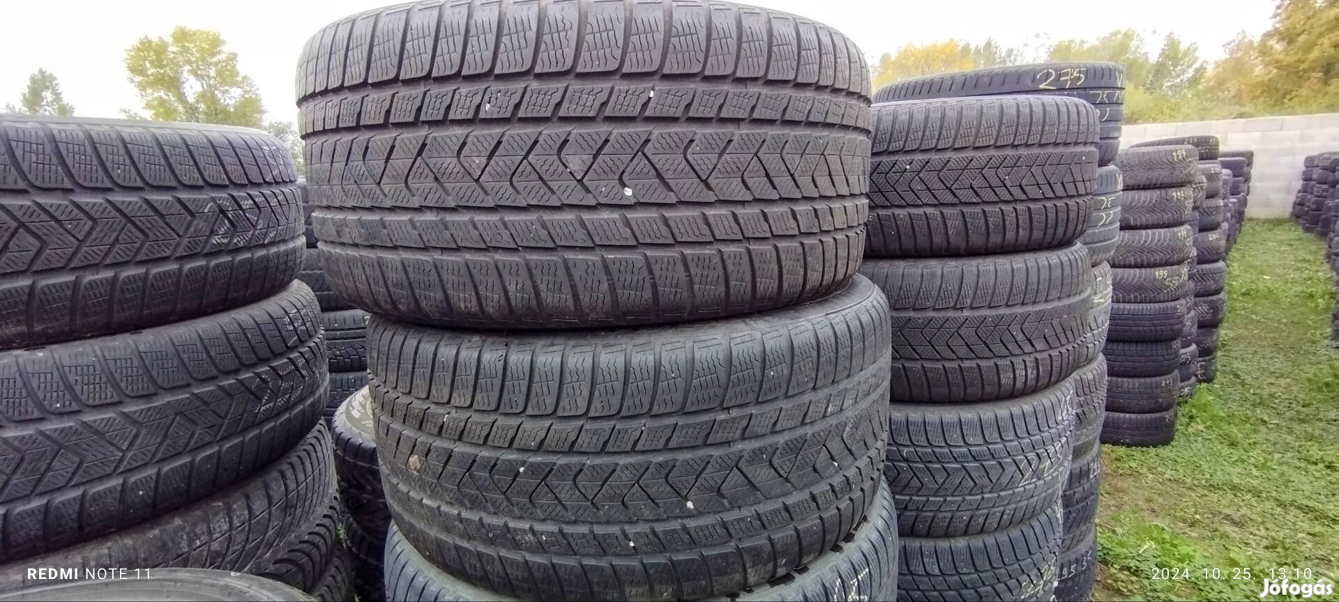 275/40r21 és 315/35r21 pirelli