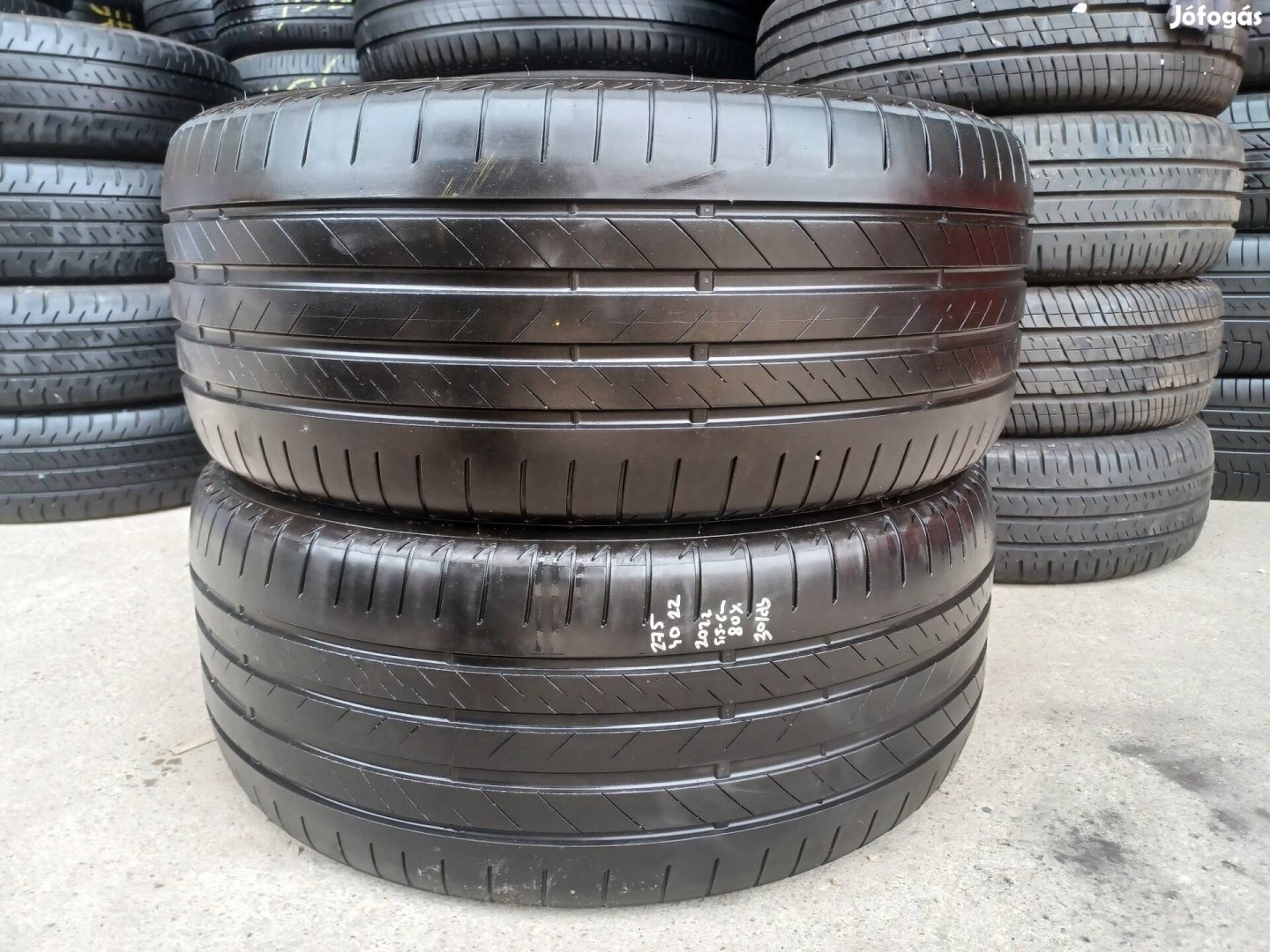275/40r22 nyári 2db Bridgestone 