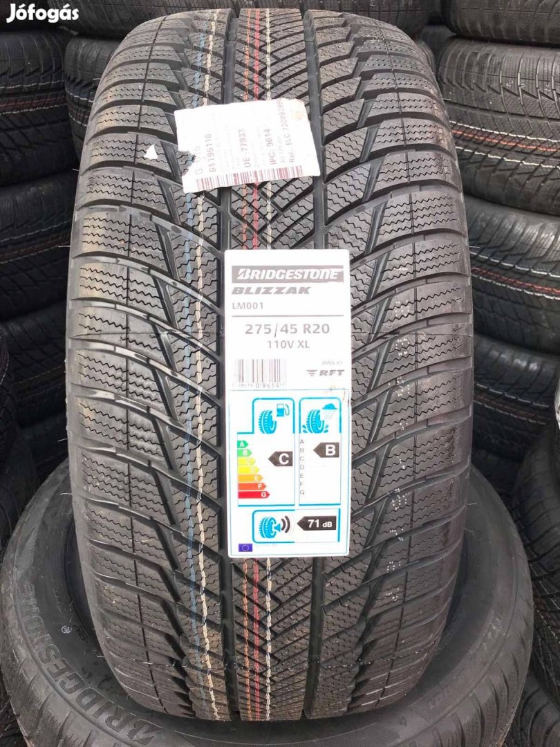 275/45R20 275/45 R20 új Bridgestone téli gumi defekttűrő Ár/db