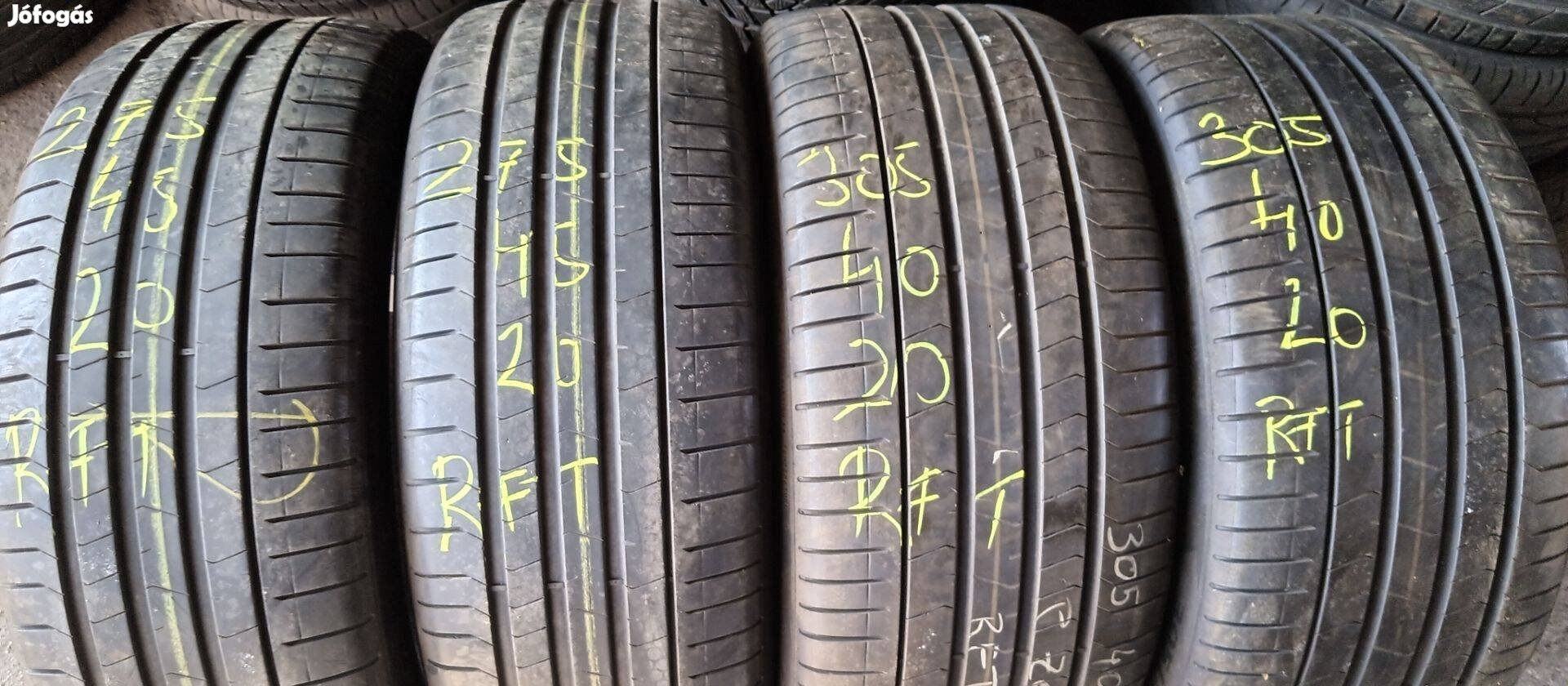 275/45R20+305/40R20 Pirelli P Zero PZ4 rsc 2+2db egyben eladó