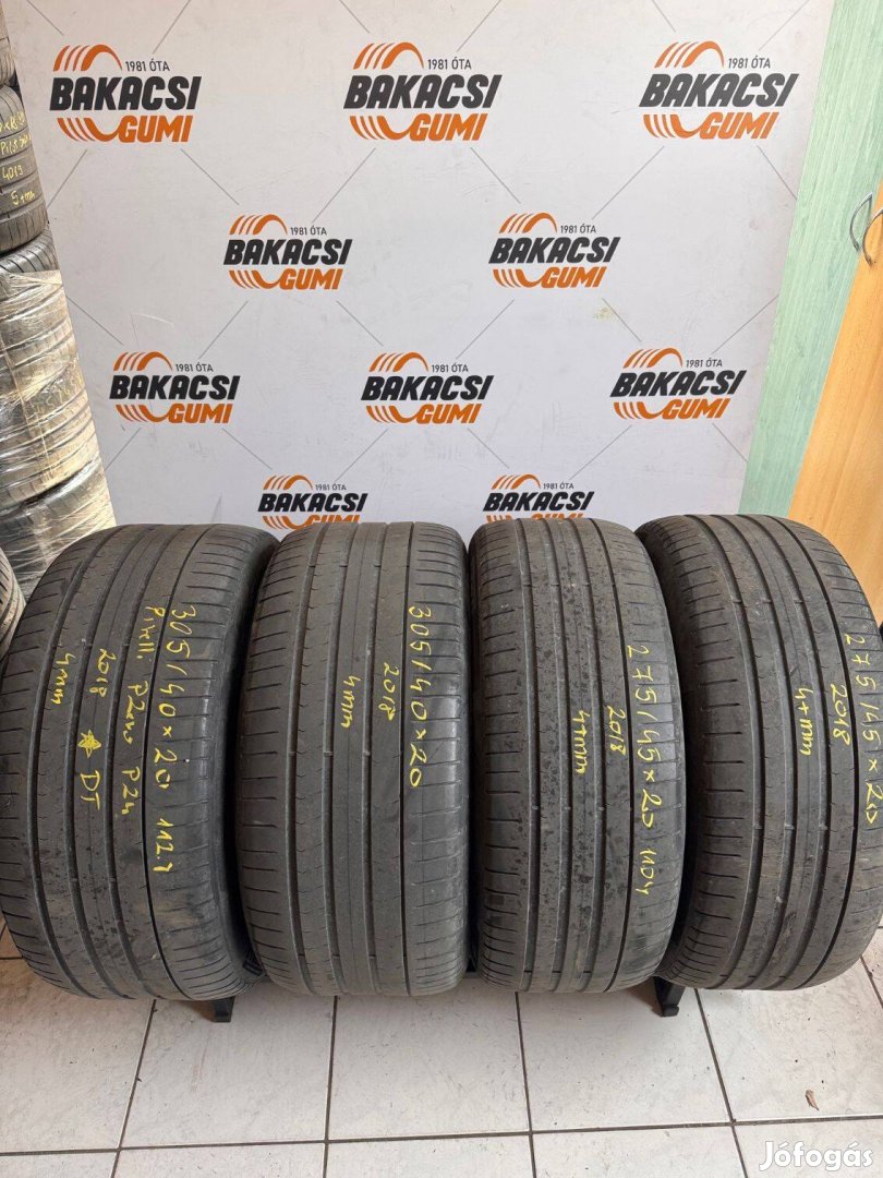 275/45R20 és 305/40R20 Pirelli kétszéles nyári gumi eladó