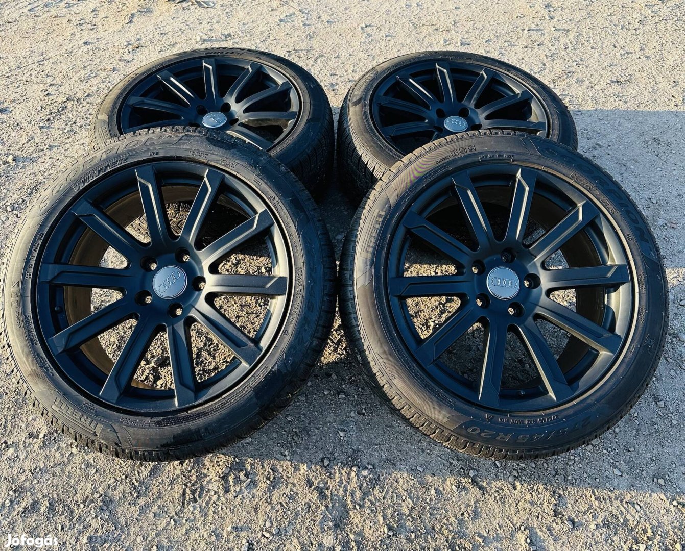275/45 R20 Audi Q7 Pirelli téli szett