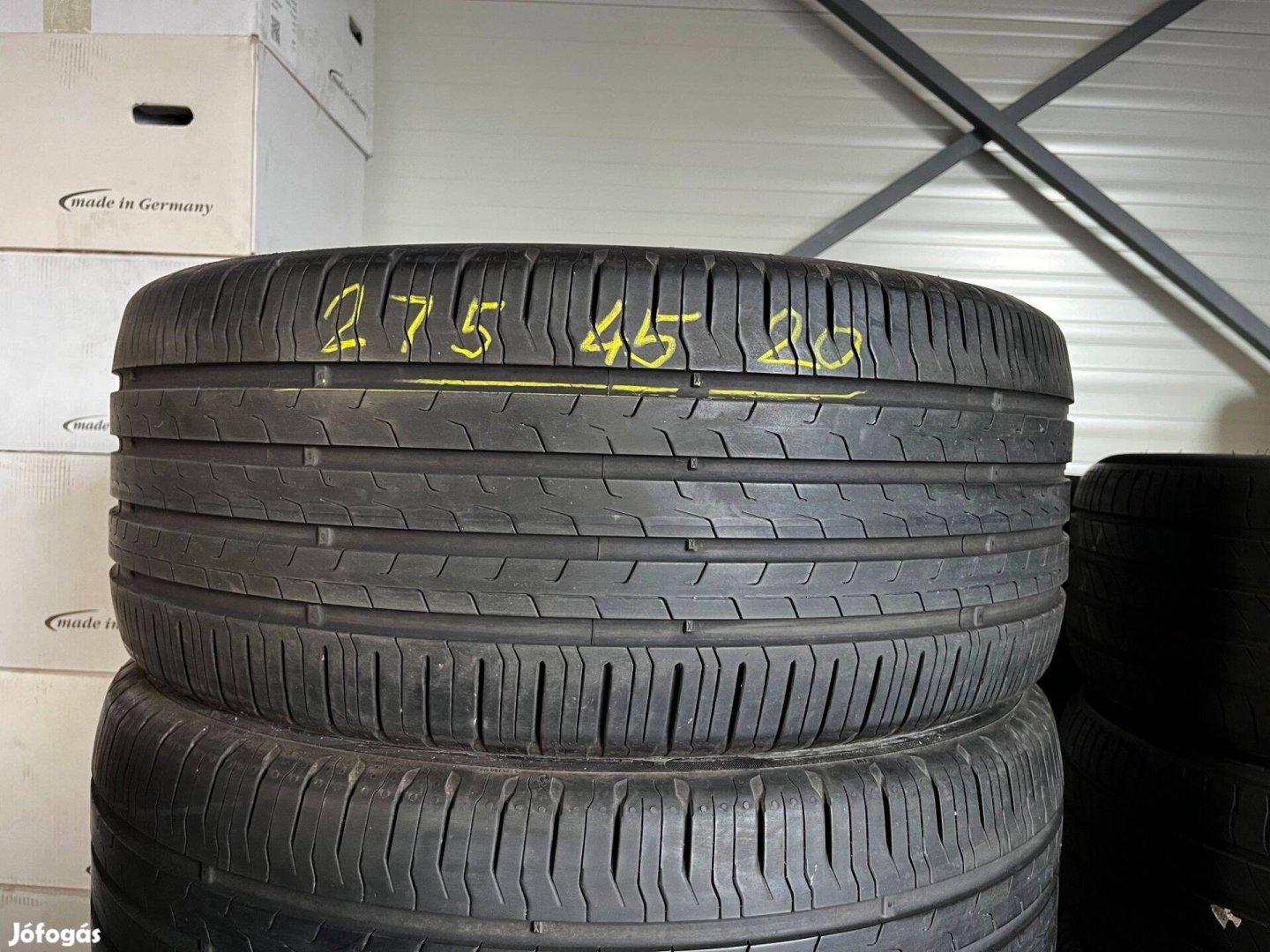 275/45 r20 Continental nyárigumi 4db eladó 275/45r20 garnitúra