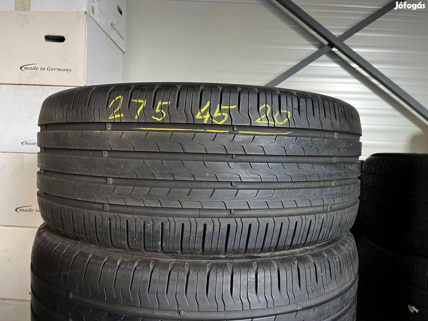 275/45 r20 Continental nyárigumi 4db eladó 275/45r20 garnitúra