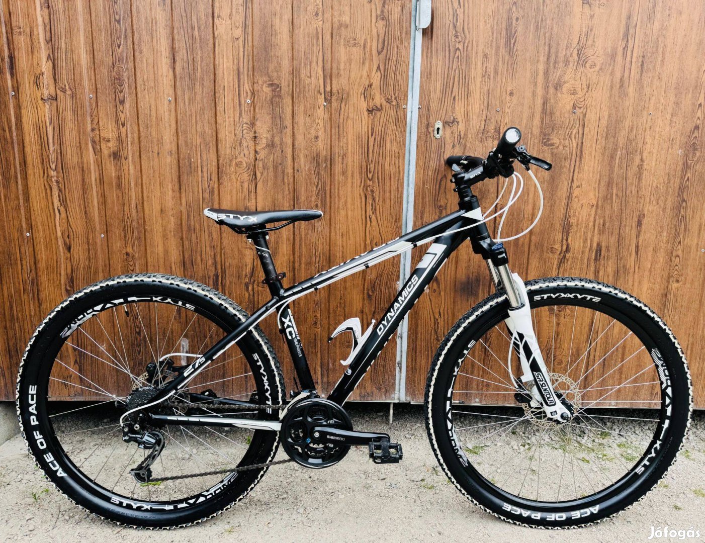 27,5" Dynamics aluvázas kerékpár Újszerű áll!Deore/3x8/Hidrfék/Lockout