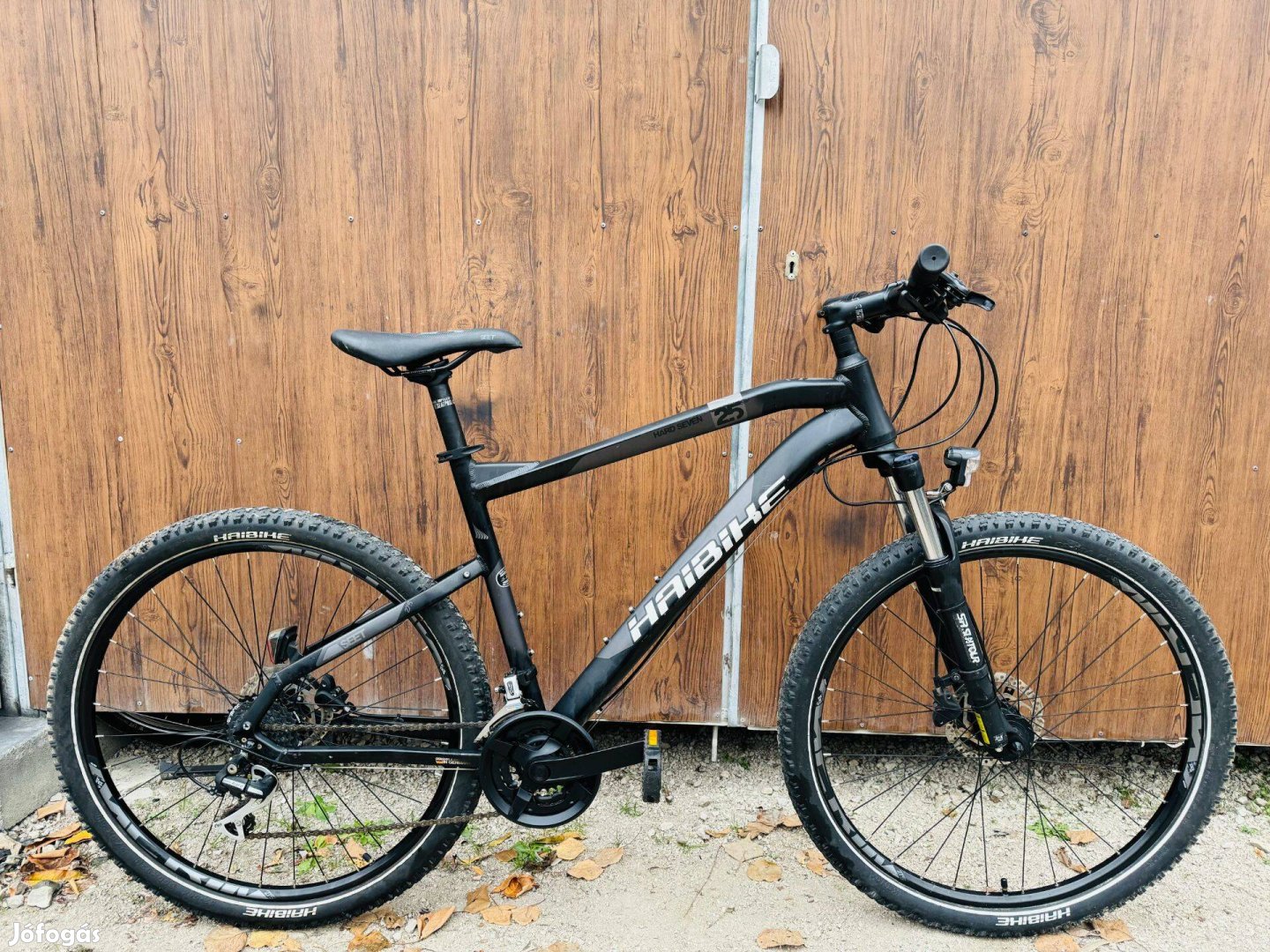 27,5" Haibike aluvázas kerékpár Kiváló áll!Shimano/3x8/Hidrfék/Lockout