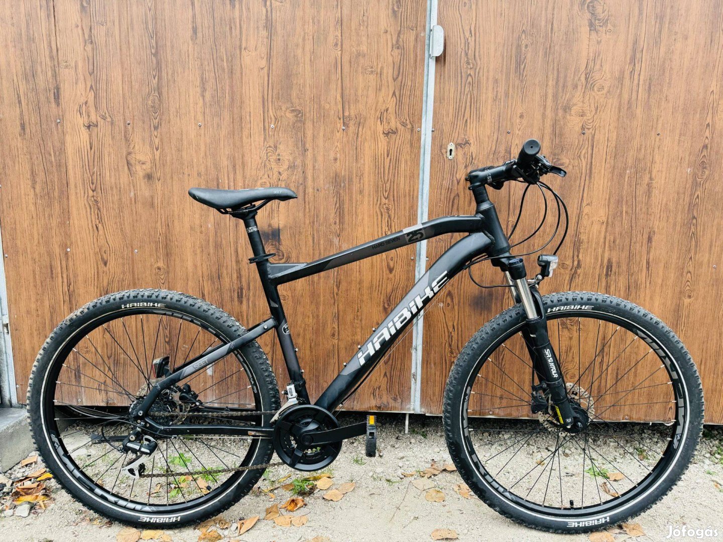 27,5" Haibike aluvázas kerékpár Kiváló áll!Shimano/3x8/Hidrfék/Lockout