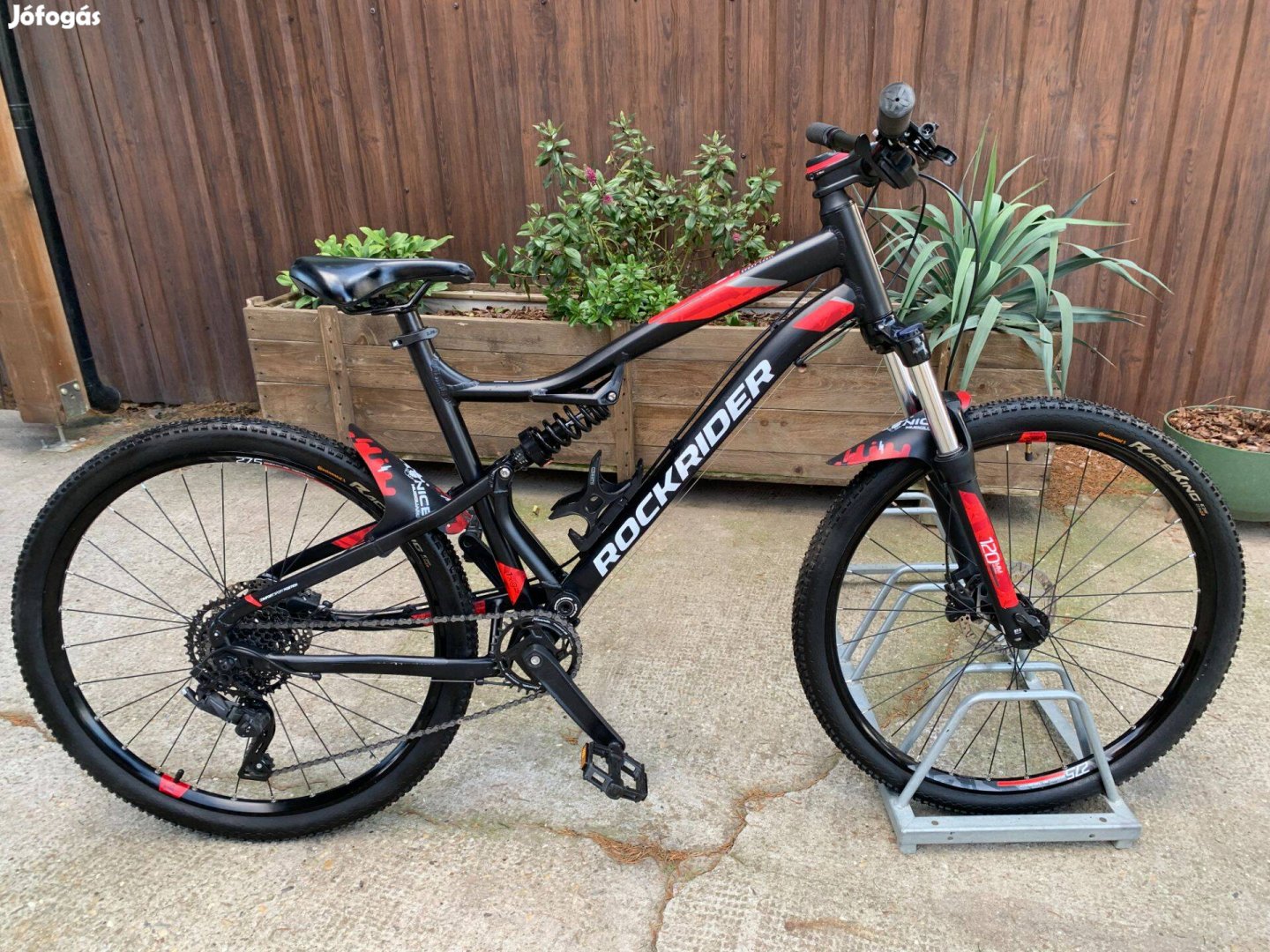 27,5" Rockrider ST 530 S mtb, hidraulikus tárcsafékekkel. Menetkészen