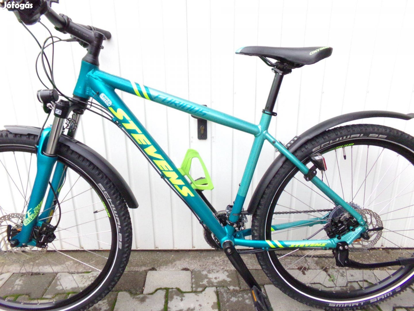 27.5" Stevens Furious férfi MTB tárcsafékes, agydinamós. Jó állapot_