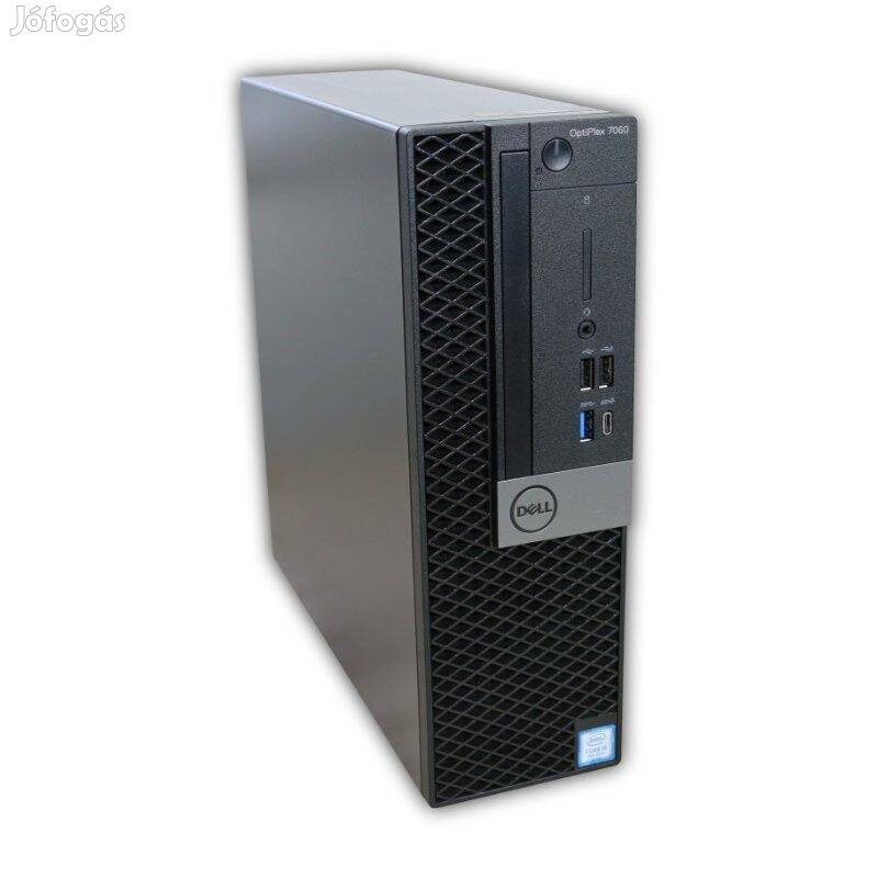 27% áfás! Dell Optiplex 7060 Sff / 4 mag / DDR4 / M.2 SSD / WIN 11