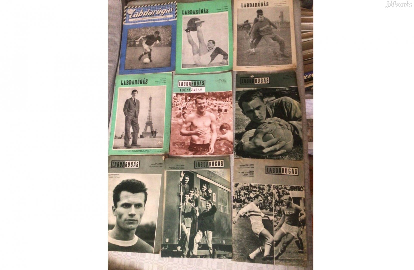 27 db Labdarúgás újság 1959, 1964, 1966-68-as évekből eladó