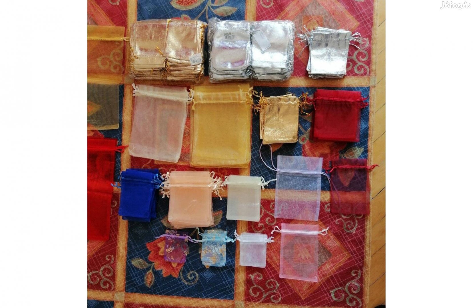 280 darab organza tasak (Új)