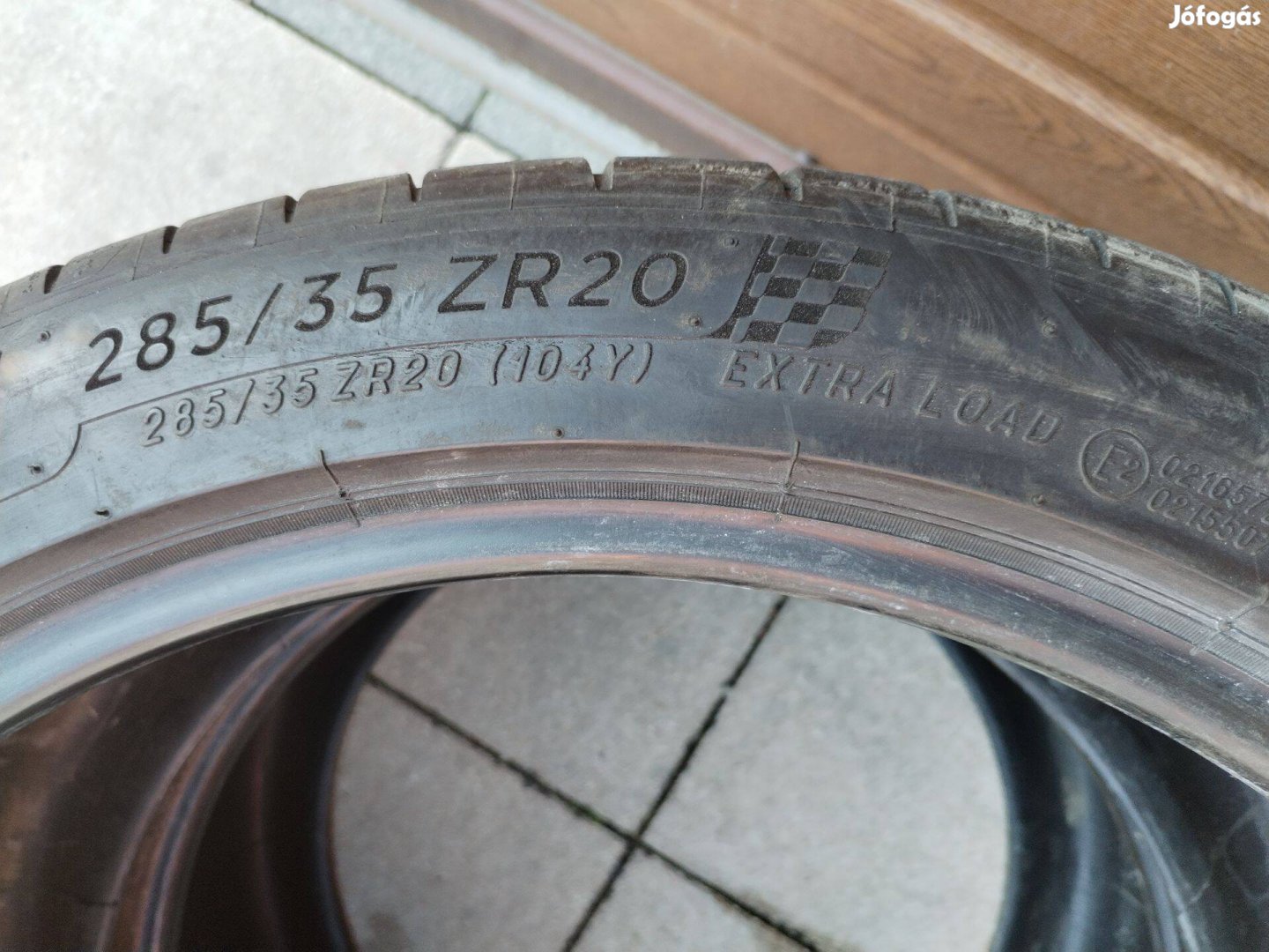 285 35 20 michelin nyári gumi 2 db