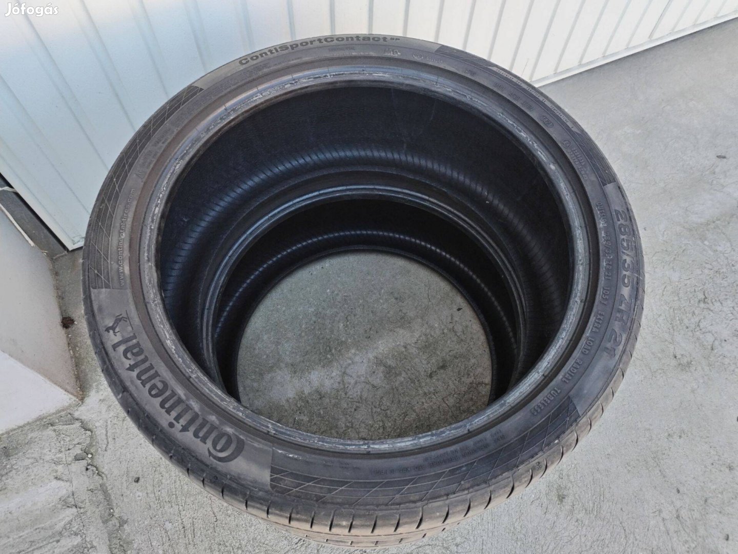 285 35 21 continental 285/35 R 21 nyári gumi 2 db 2021.14.hét