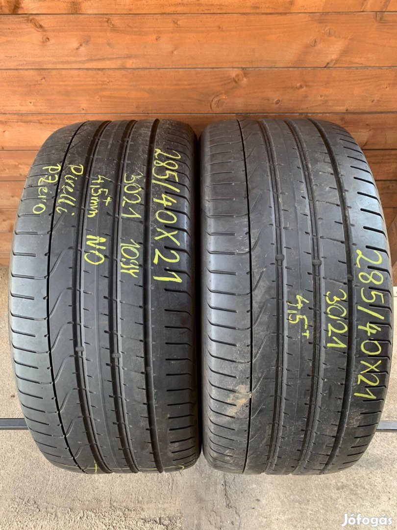 285/40R21 285 40 21 285/40x21 Pirell nyári gumi eladó