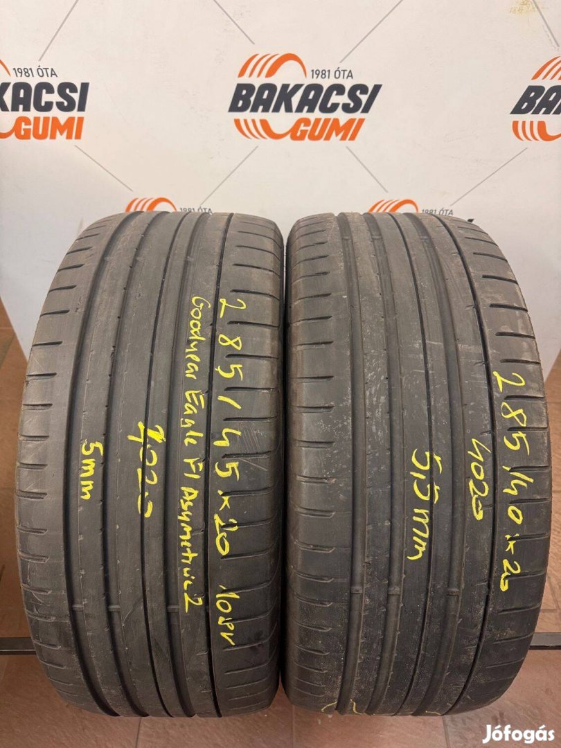 285/45R20 285 45 20 285/45x20 Goodyear nyári gumi eladó