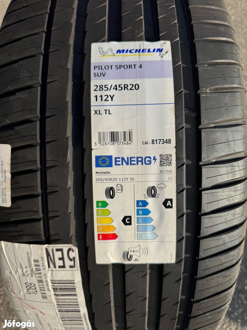 285/45R20 Michelin PS4-XL-SUV 112Y gumiabroncs eladó