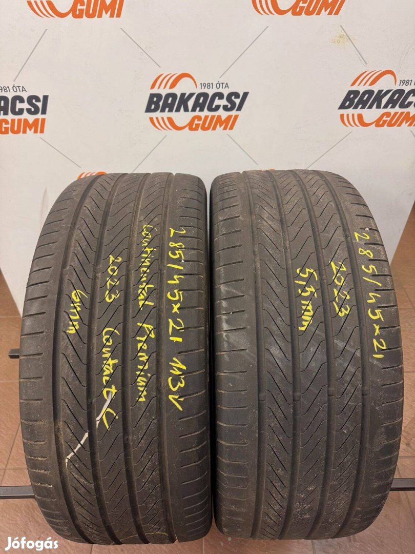 285/45R21 285 45 21 285/45x21 Continental nyári gumi eladó