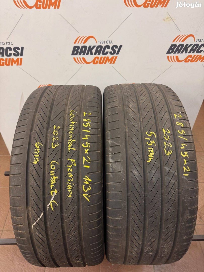 285/45R21 285 45 21 285/45x21 Continental nyári gumi eladó