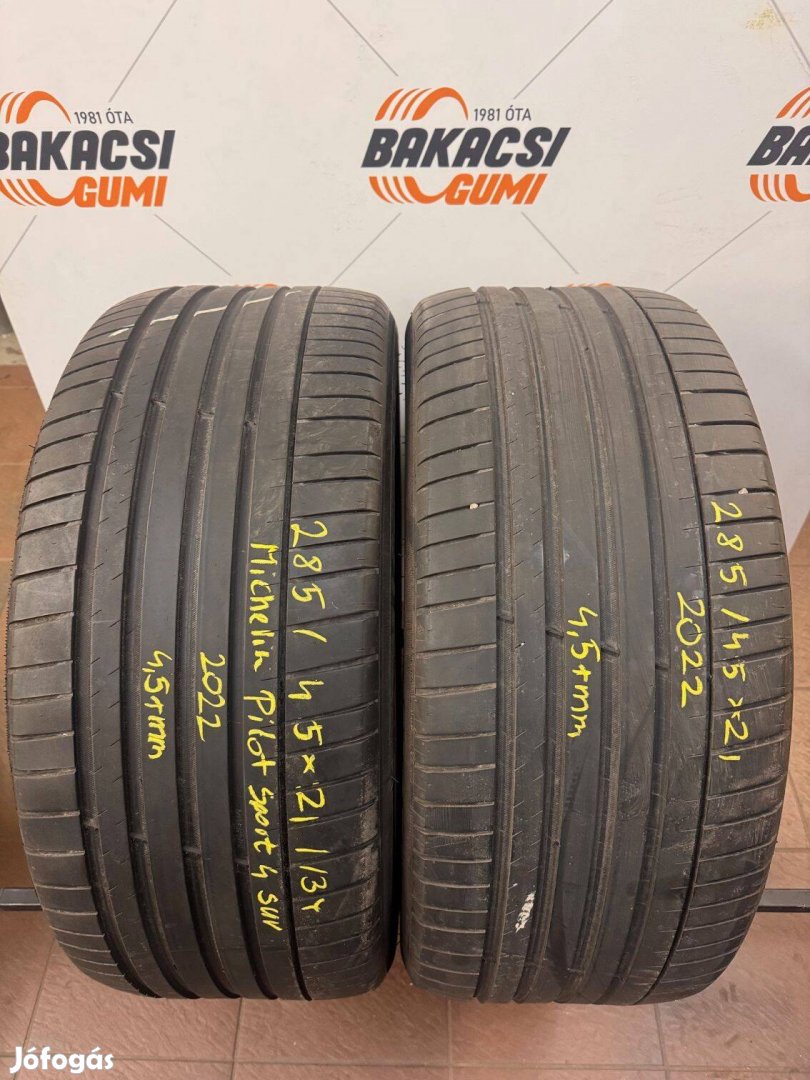 285/45R21 285 45 21 285/45x21 Michelin nyári gumi eladó